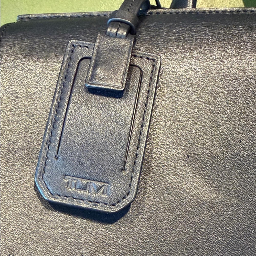 Tumi Mariella Tavi Black Leather Backpack - Picture 3 of 11